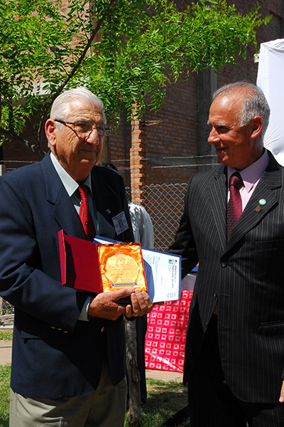 José Emilio Parucci, declarado ciudadano ilustre el 10 de noviembre de 2010