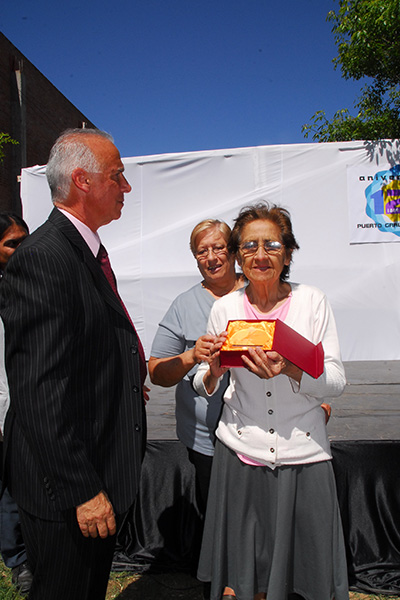 Lilia Rosa Rojas, declarada ciudadana ilustre el 10 de noviembre de 2010